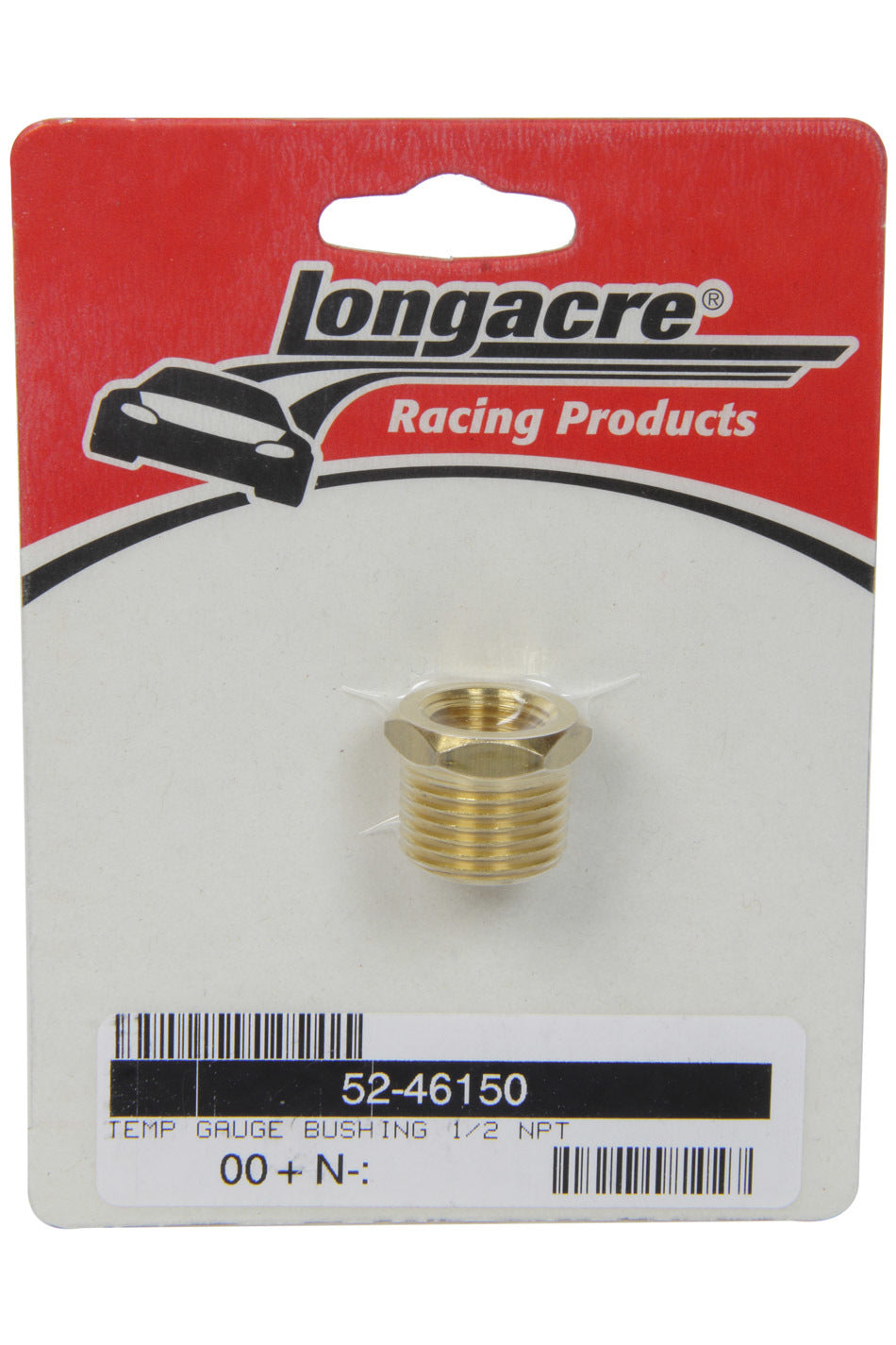 Longacre Temp Gauge Fitting  Fittings and Plugs AN-NPT Fittings and Components main image