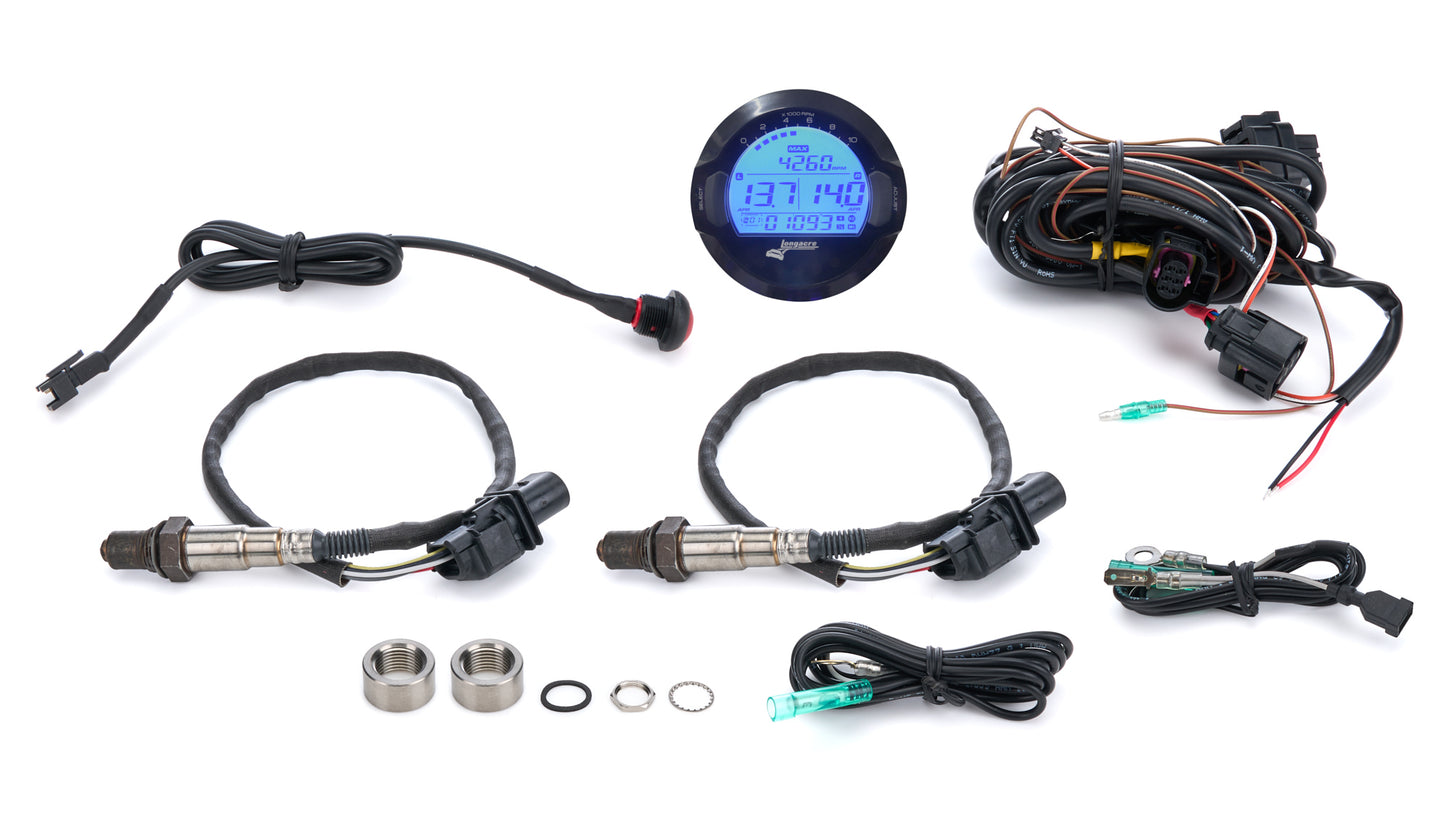 LONGACRE Gauge AFR Dual Cyl Gauges and Accessories Individual Gauges main image