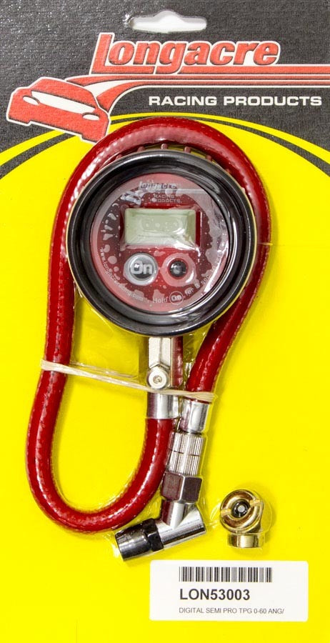 Longacre Tire Gauge Digital 0-60 PSI Semi-Pro Wheel and Tire Tools Tire Pressure Gauges main image
