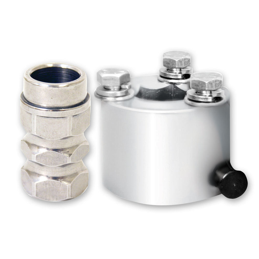Longacre Aluminum Hex QD Steering Hub 5/8in or 3/4in Steering Wheels and Components Steering Wheel Quick Disconnects main image