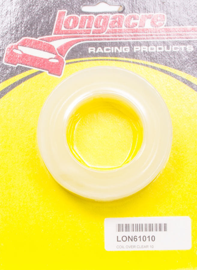 Longacre Coil Over Spring Rubber Clear 10 Bushings and Mounts Coil Spring Bushings main image