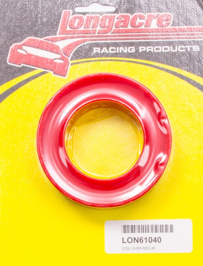 Longacre Coil Over Spring Rubber Red 40 Bushings and Mounts Coil Spring Bushings main image