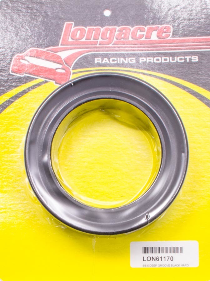 Longacre 5in/5.5in Deep Groove Spring Rubber Black Hard Bushings and Mounts Coil Spring Bushings main image
