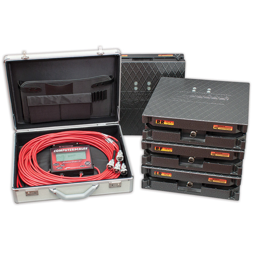 Longacre Scales Accuset II Heavy Capacity 14K 3500lb /Pad Suspension Tuning Vehicle Scales main image