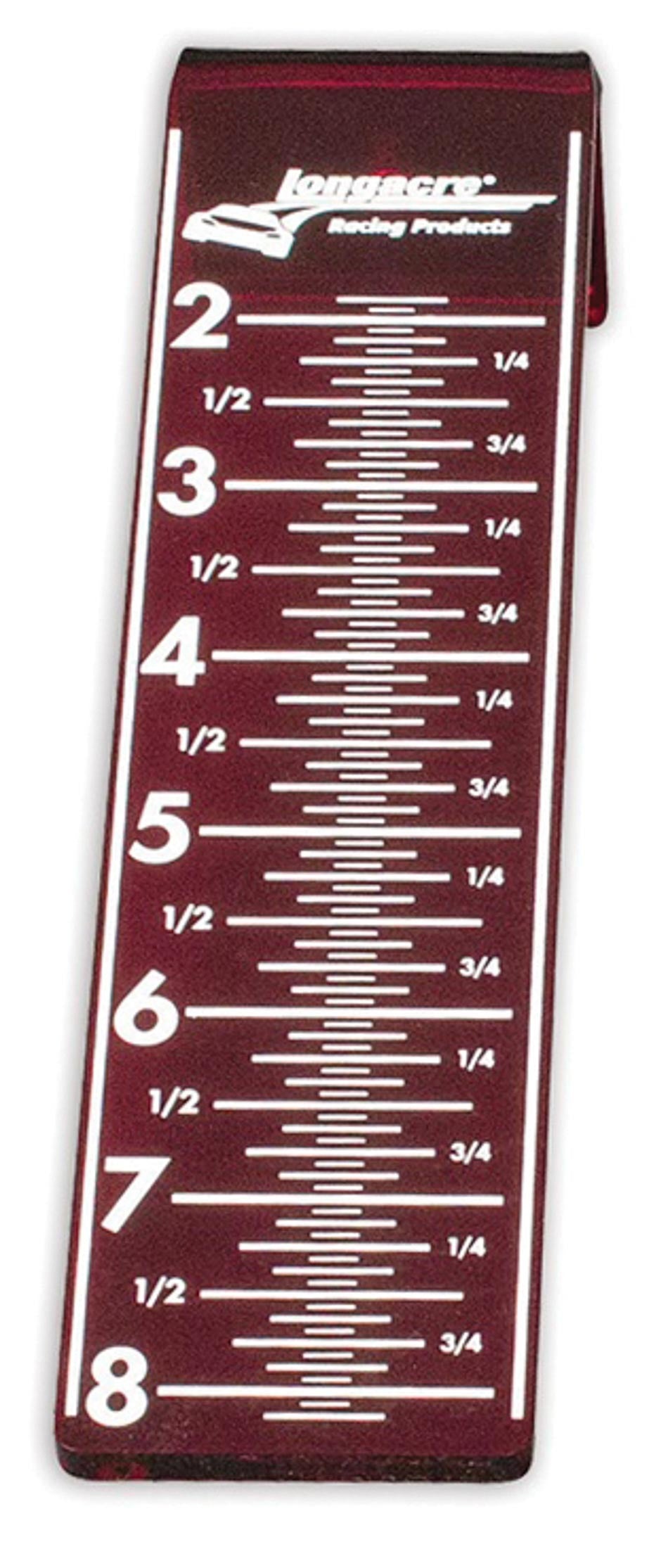 Longacre Gauge / Target for Laser Level Chassis Height Suspension Tuning Chassis Ride Height Gauges/Tools main image