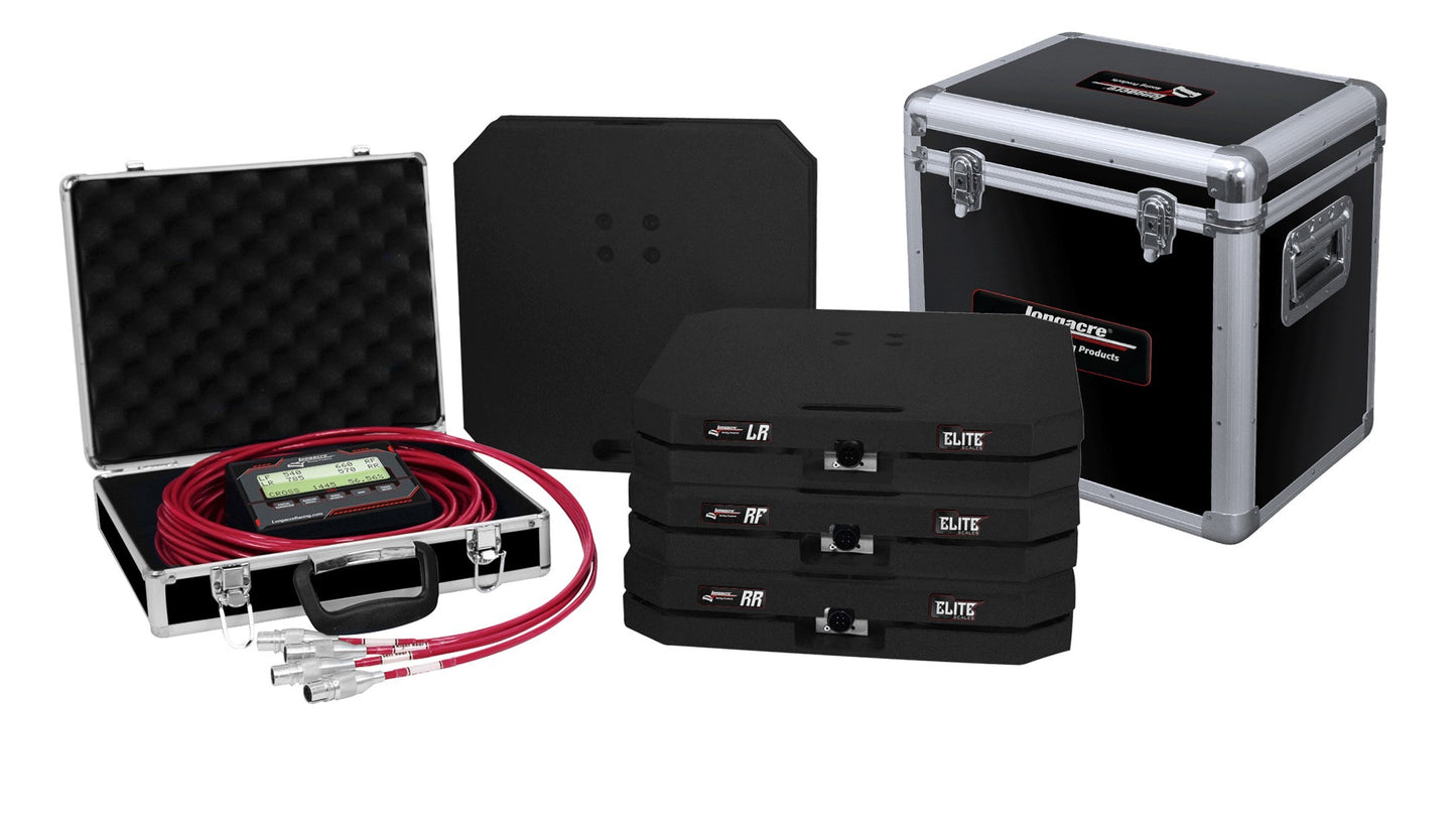 Longacre Scale Set Elite Wired 15in Pads 1500lbs Suspension Tuning Vehicle Scales main image