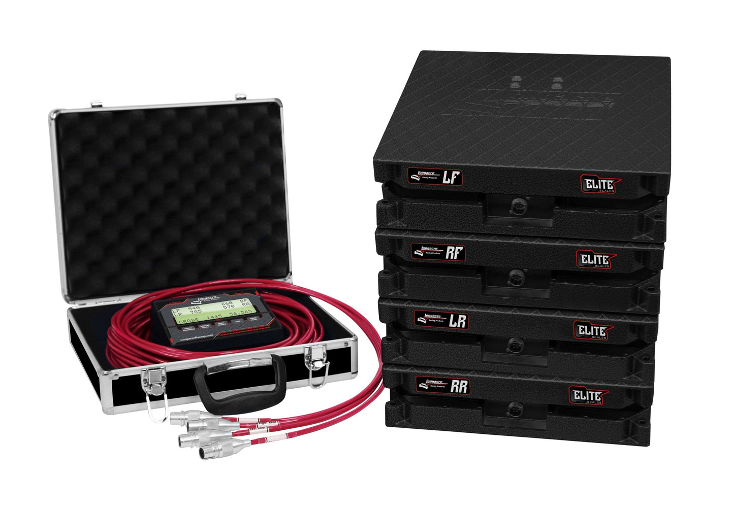 Longacre Scale Set Elite Wired 15in Pads 3500lbs Suspension Tuning Vehicle Scales main image