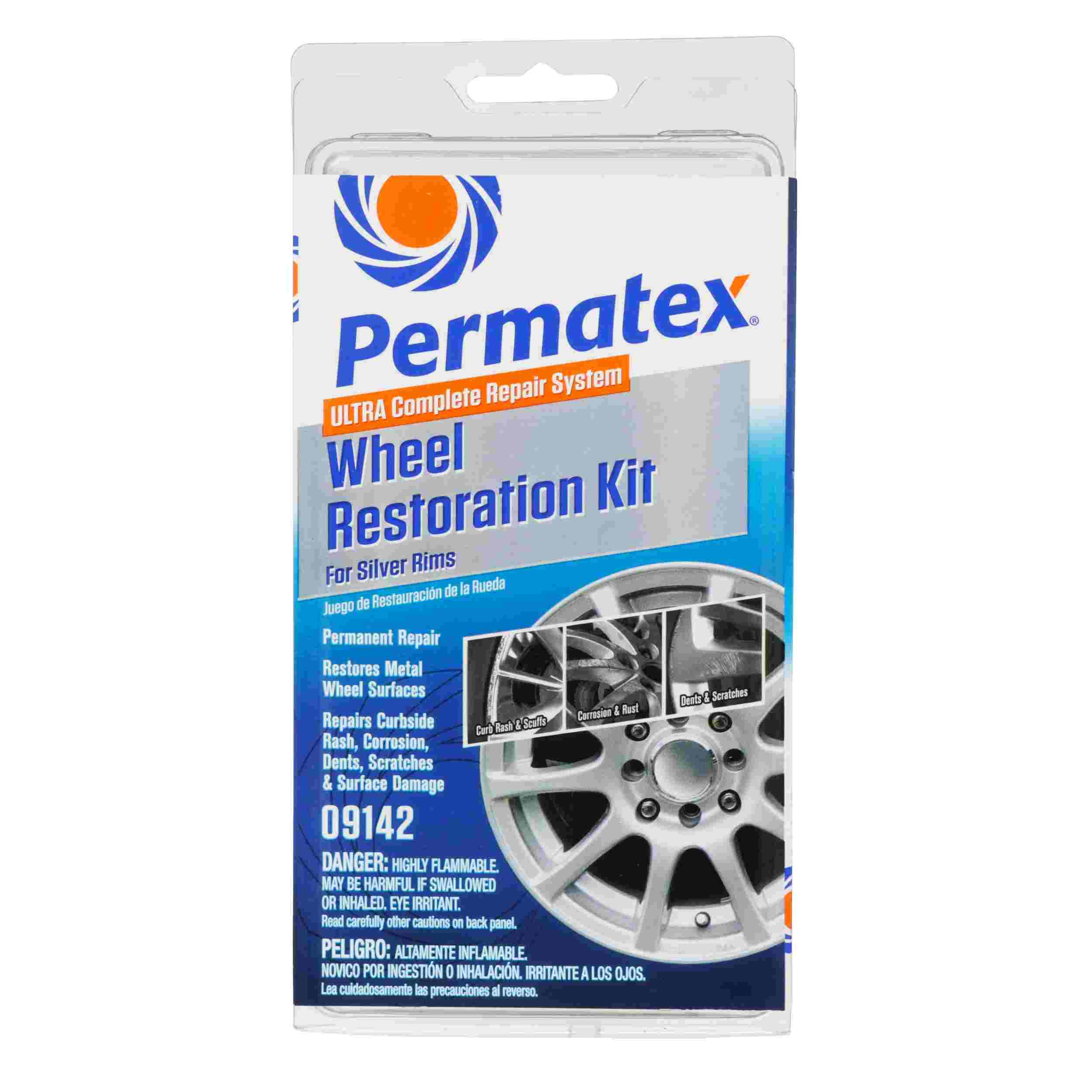 Permatex Wheel Restore Kit Silver 09142