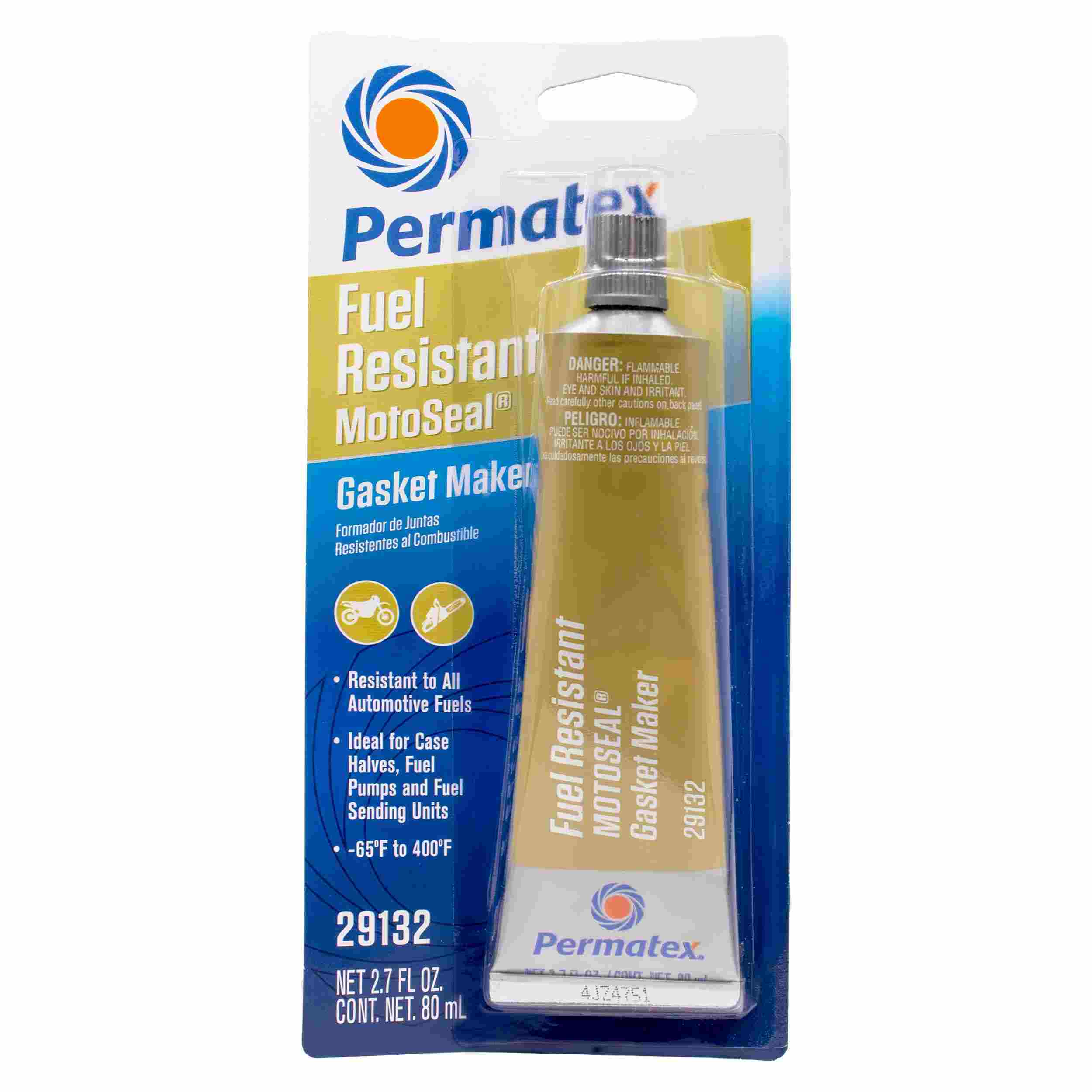 Permatex MOTO SEAL 1 - Ultimate Gasket Maker Grey, 2.7 fl oz tube, car