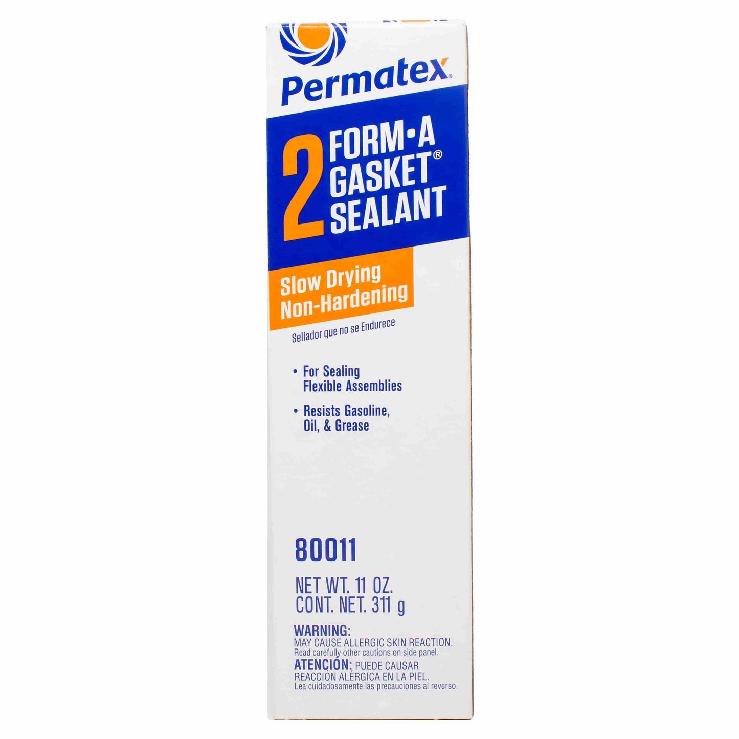Permatex FORM-A-GASKET   #2 Sealant, 11 oz tube, boxed, Each