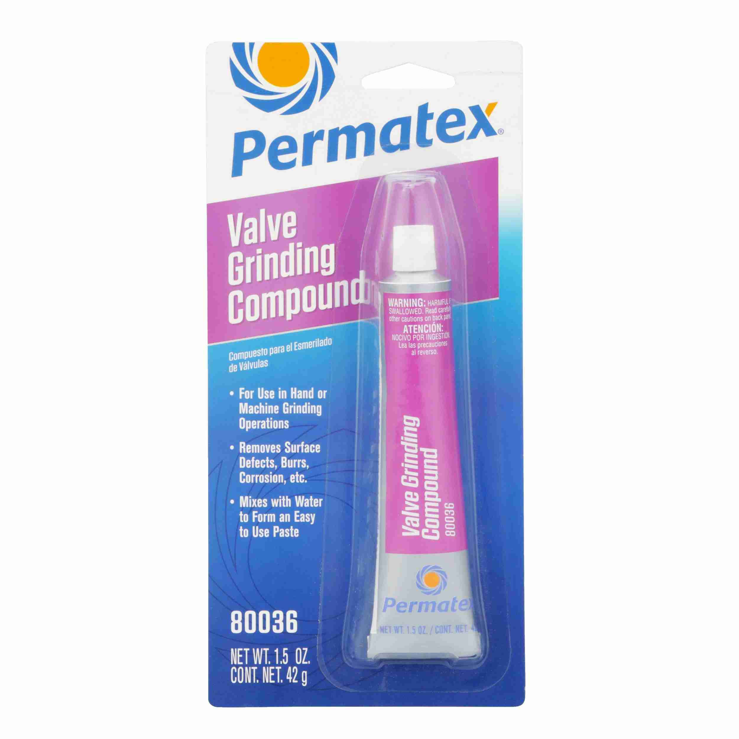 Permatex Valve Grinding Compound, 1.5 oz tube, carded, Each