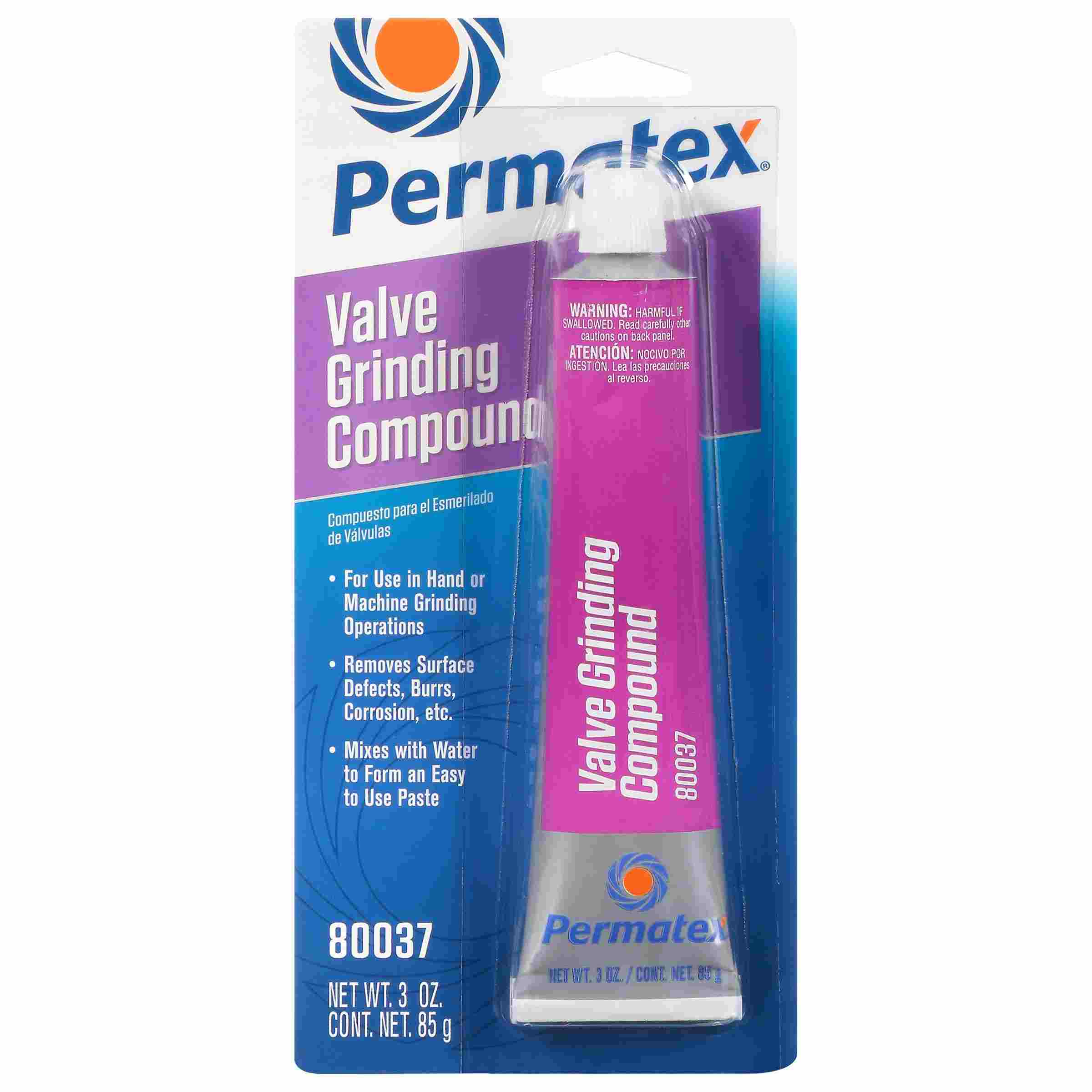 Permatex Valve Grinding Compound, 3 oz tube, boxed, Each