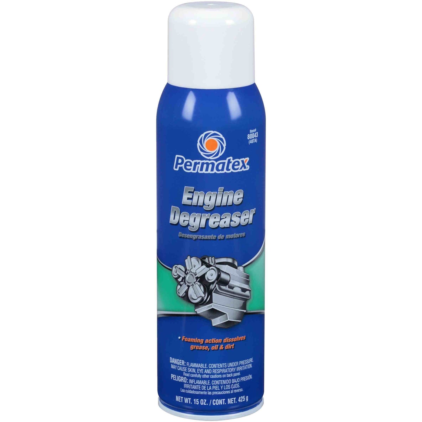 Permatex ELIMINATOR   II Engine Degreaser, 20 oz aerosol can, 15 oz