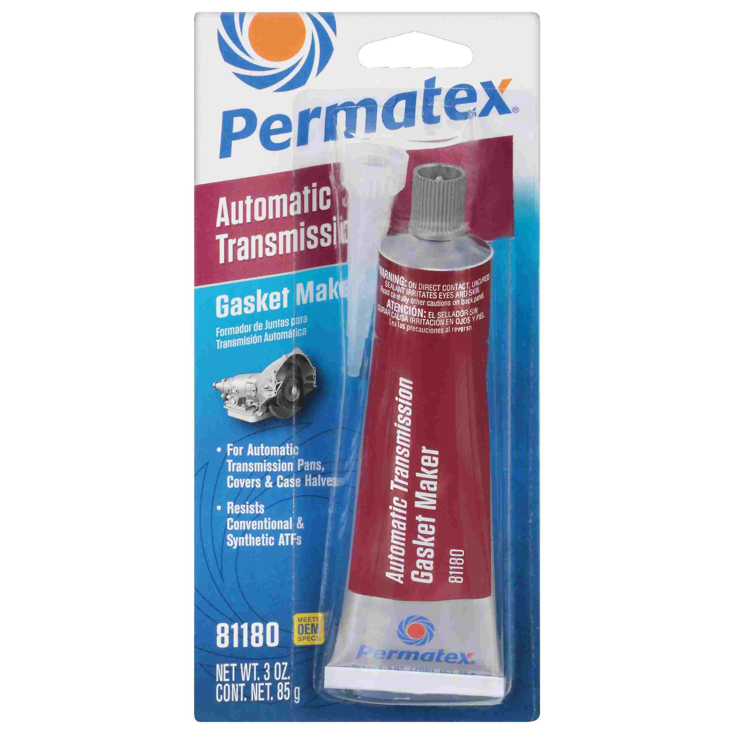 Permatex Automatic Transmission RTV Gasket Maker, 3 oz carded tube