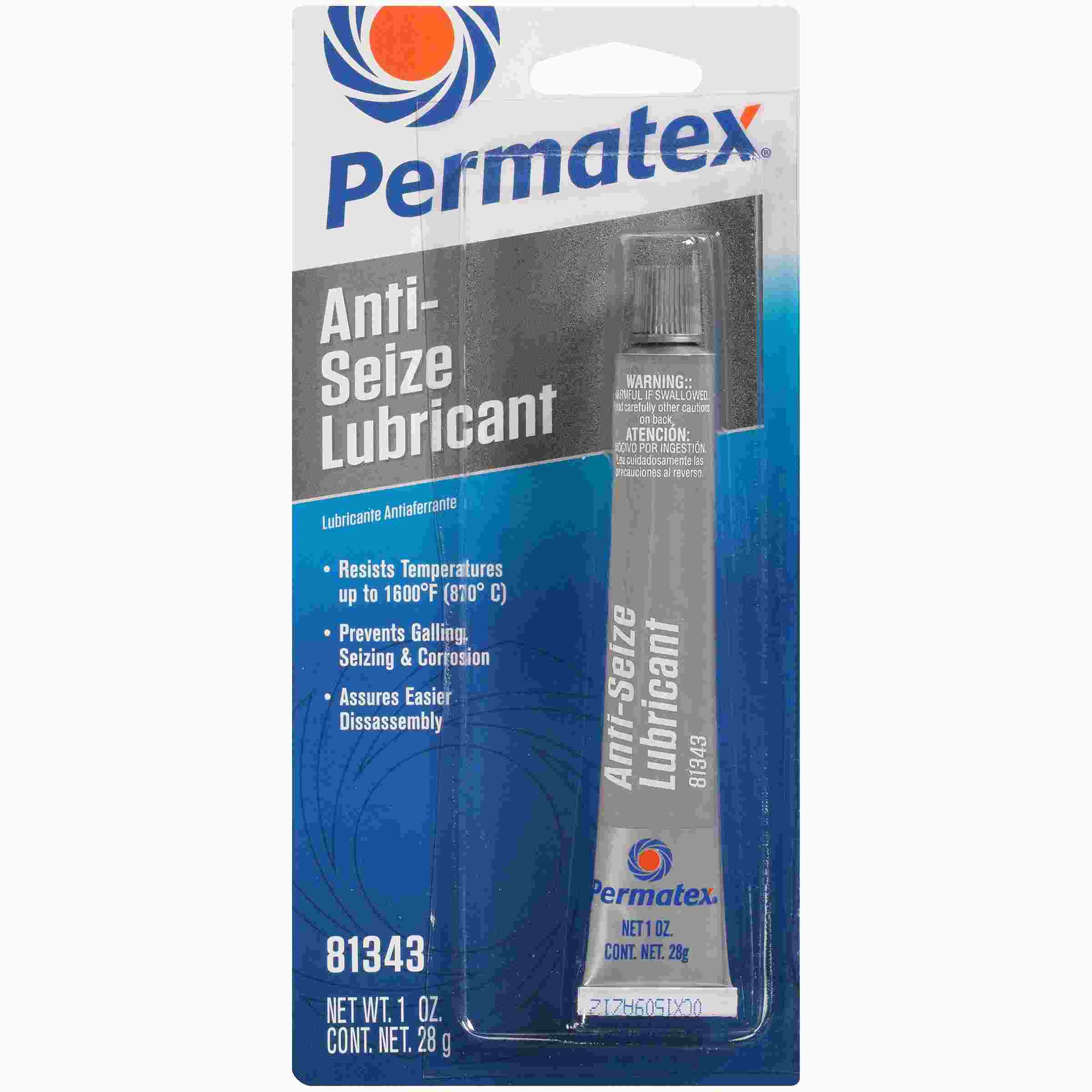 Permatex Anti-Seize Lubricant 133 1 Oz Tube Carded