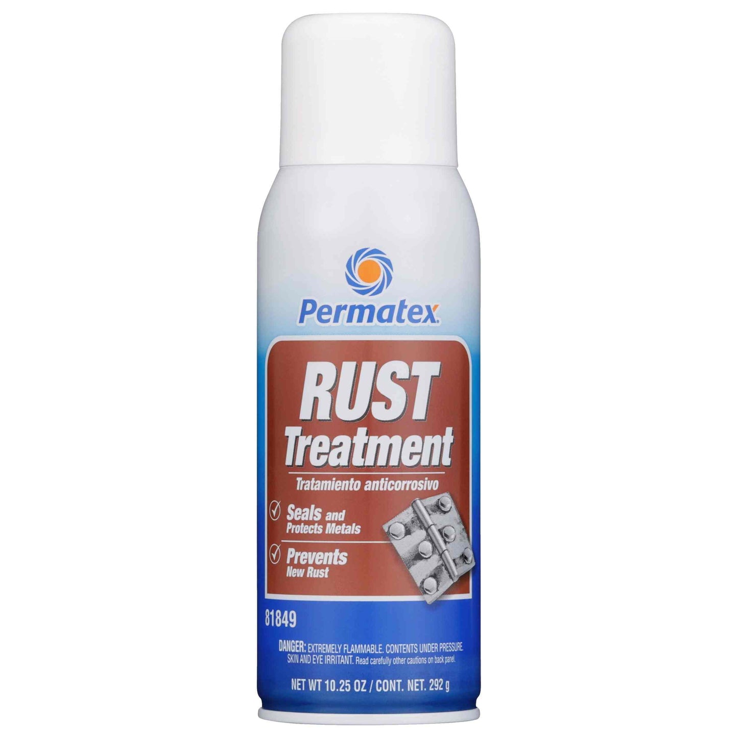 Permatex Rust Treatment (Body Filler Compatible),  16 oz aerosol can