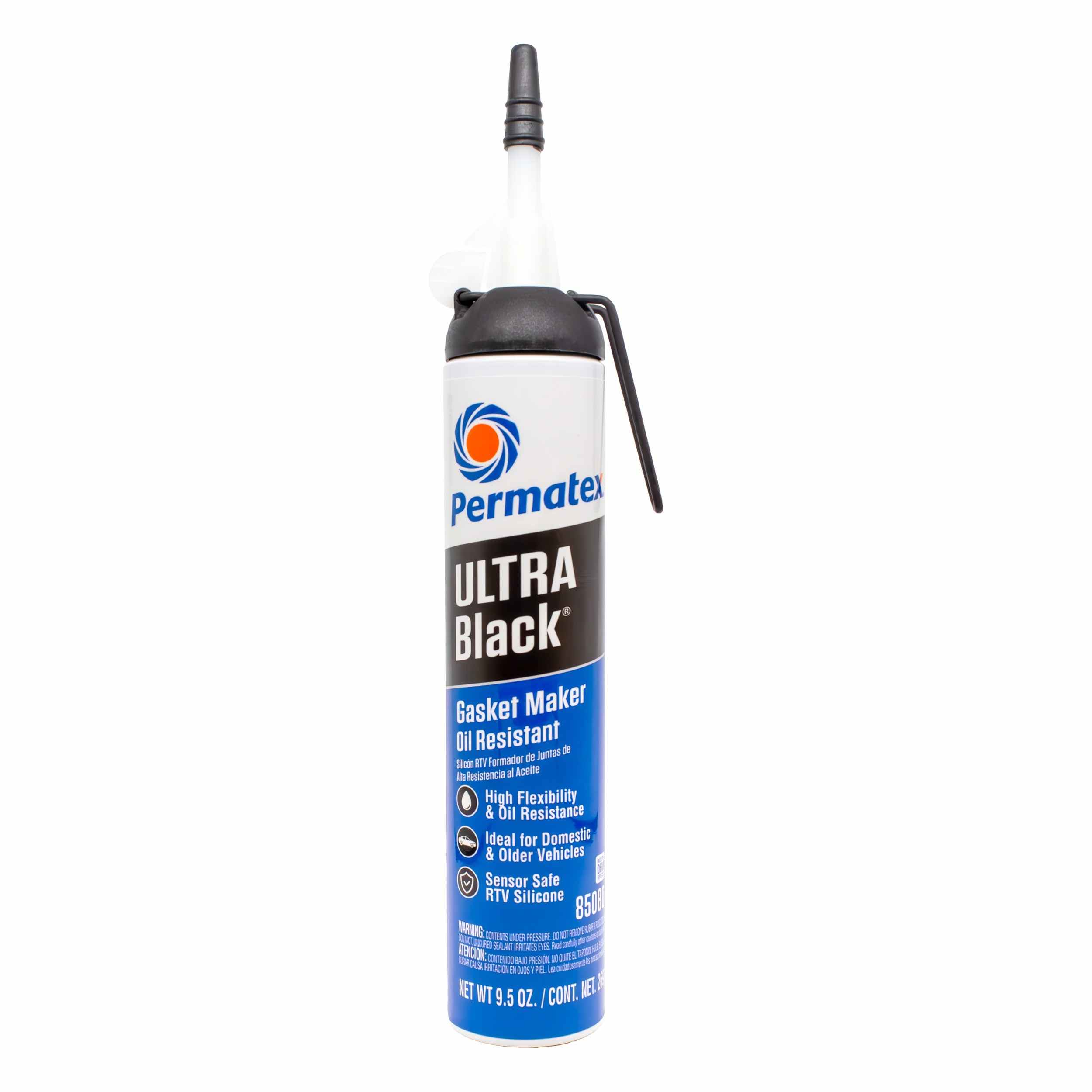 Permatex ULTRA BLACK POWERBEAD  Max Oil Resistance Silicone Gasket