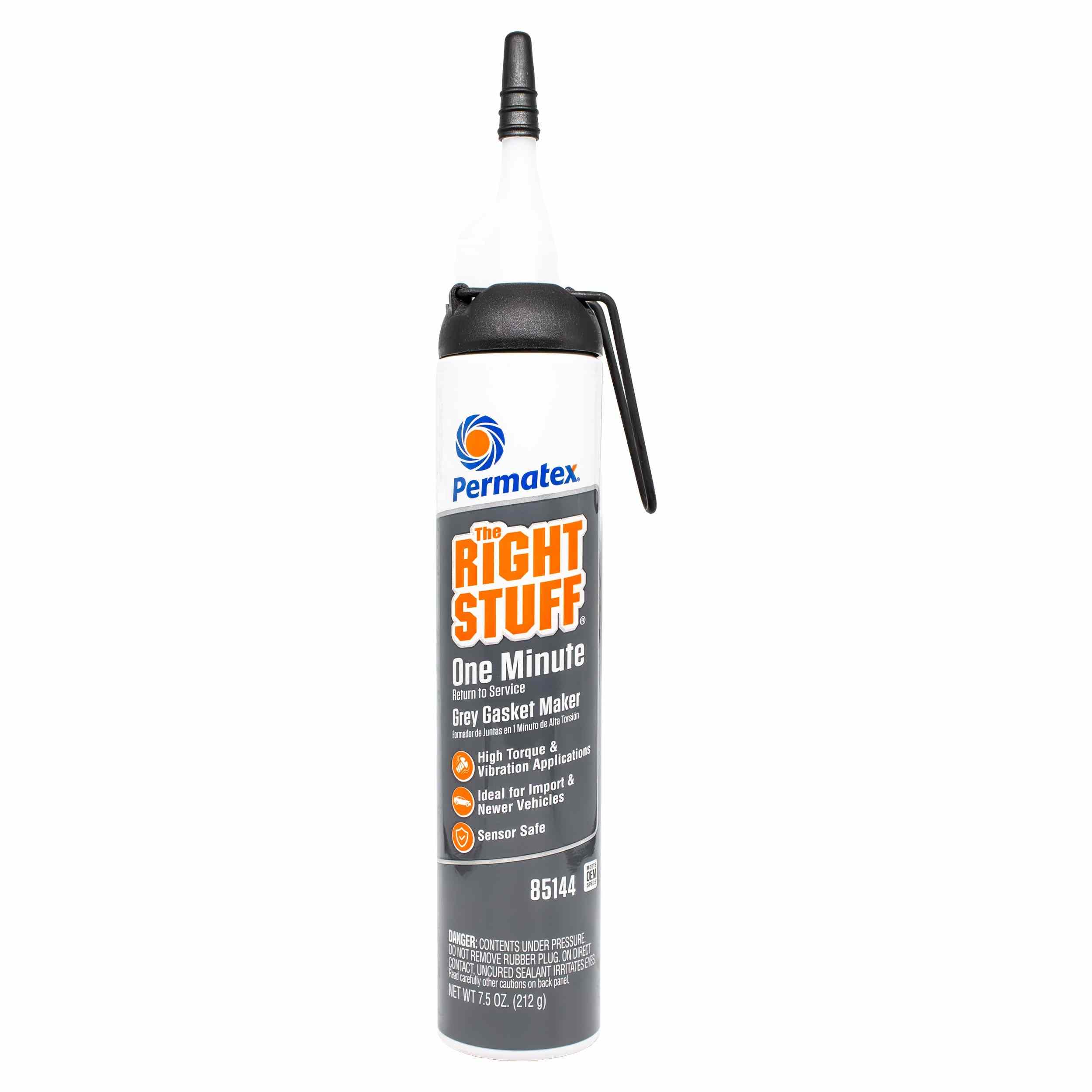 Permatex THE RIGHT STUFF Grey, 7.5 oz PowerBead can, Each