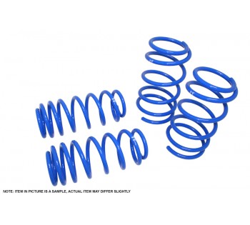 Manzo Lower Springs Mitsubishi Mirage 92-01 Blue