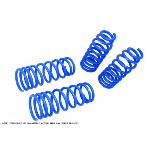 Manzo Lower Springs Nissan Versa Blue 06+