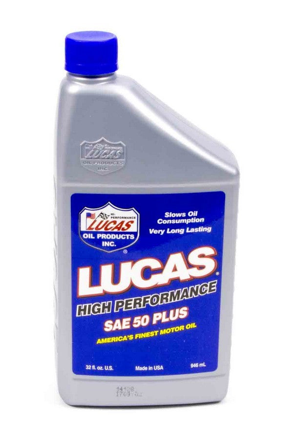 Lucas 50 Plus Racing Oil 1 Qt Petroleum Oils, Fluids and Additives Motor Oil main image