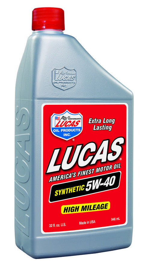 Lucas Synthetic SAE 5w40 API Sp Motor Oil 1 Quart Oils, Fluids and Additives Motor Oil main image