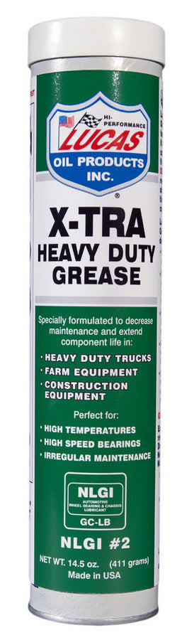 Lucas X-Tra Heavy Duty Grease 14.5oz Cartridge Grease Grease main image