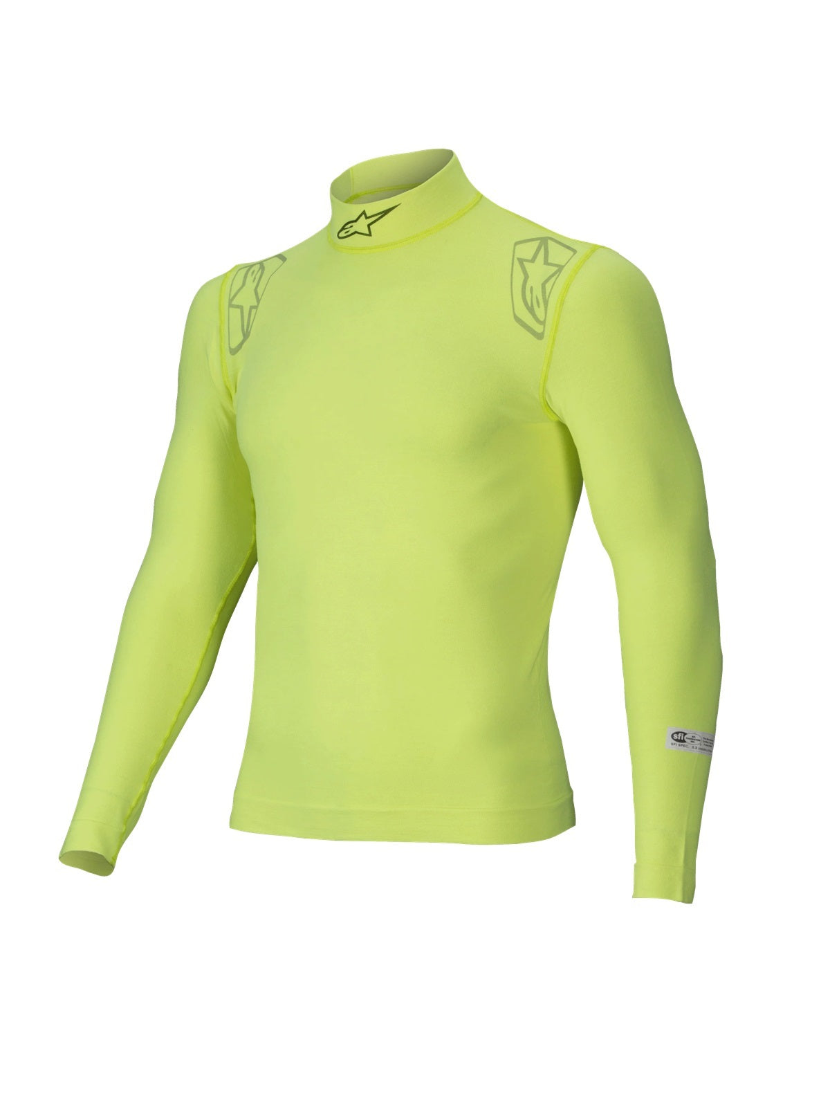 ALPINESTARS USA Underwear Top ZX EVO V3 Flu Ylw Med/Lrg Long Slv Safety Equipment Safety Clothing main image