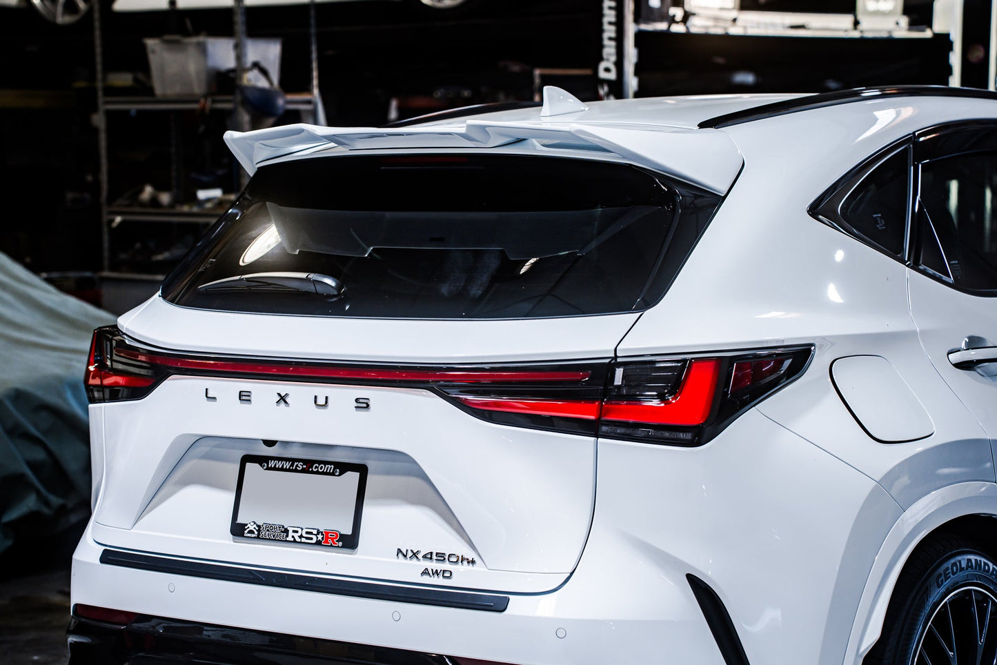 Lexon Rear Roof Spoiler (FRP) - Lexus NX F-Sport (2022+)