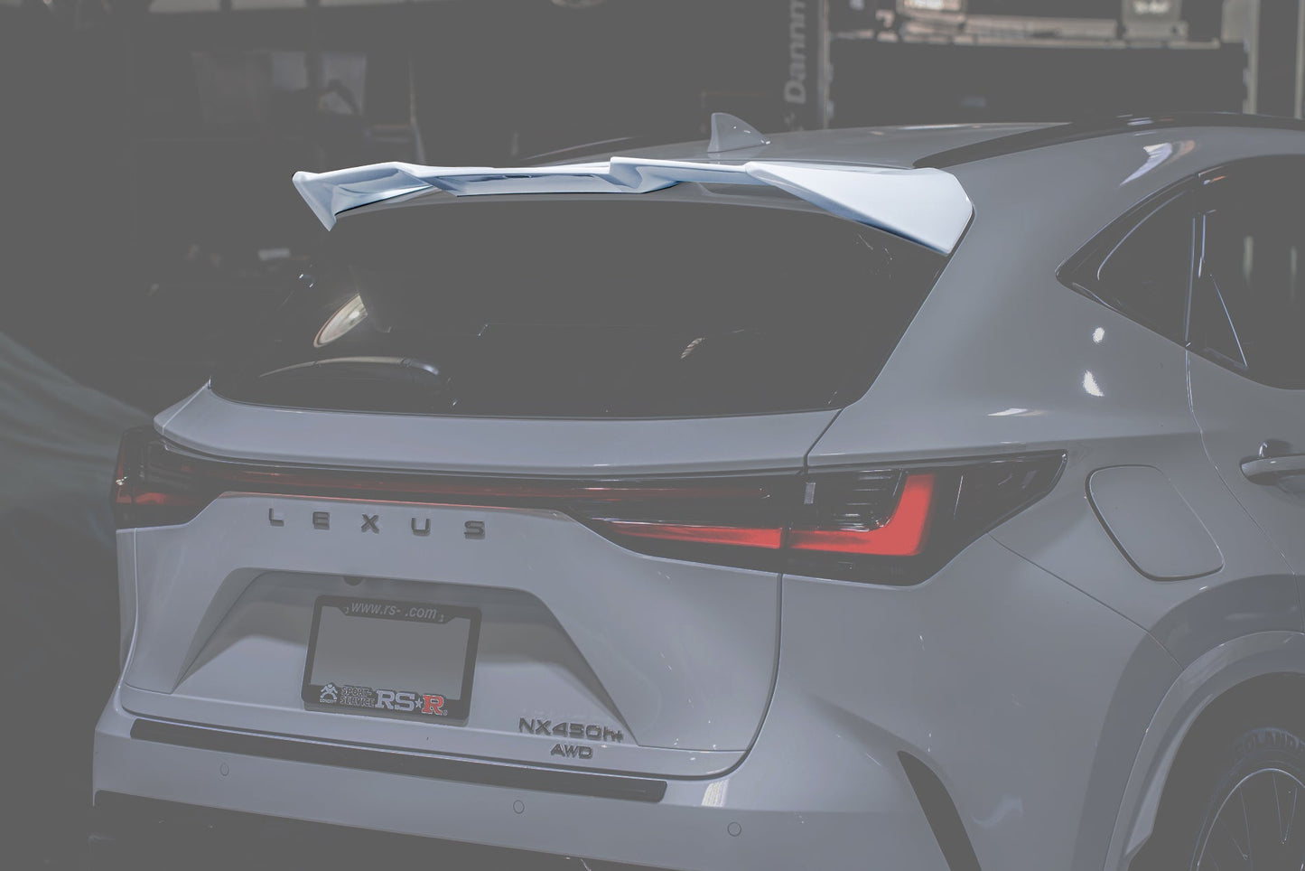 Lexon Rear Roof Spoiler (FRP) - Lexus NX F-Sport (2022+)