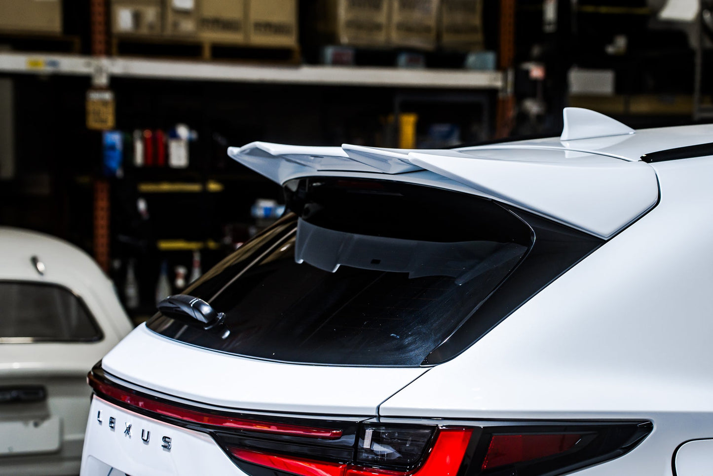 Lexon Rear Roof Spoiler (FRP) - Lexus NX F-Sport (2022+)