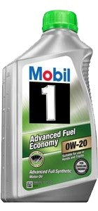 Mobil 0W-20 Advanced Fuel Economy Engine Oil Per Quart