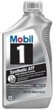 Mobil Auto Trans Fluid - Dexron/Mercon, Synthetic, 1 Quart Bottle, Single