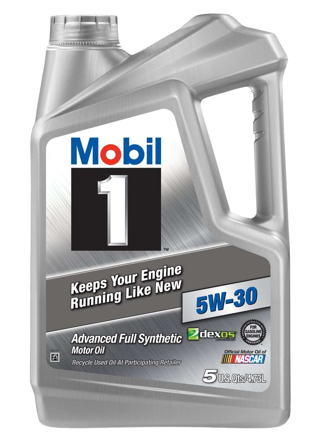Mobil Oil SAE 5W-30 - Full Synthetic, Motor Oil, 5 Quart Jug, Single, Cannot