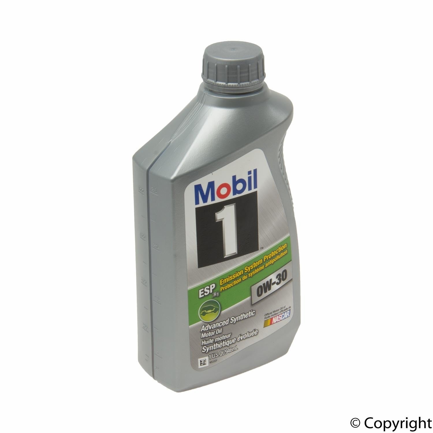 Mobil Oil; SAE 0W-30; Synthetic; 1 Quart Bottle; Single Advance Fuel