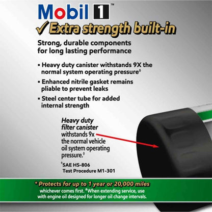 Mobil 1 Extended Perform ance Oil Filter M1-108A MOBM1-108A