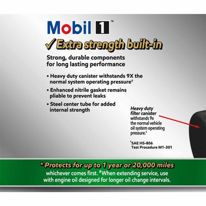 Mobil 1 Extended Perform ance Oil Filter M1-111A MOBM1-111A