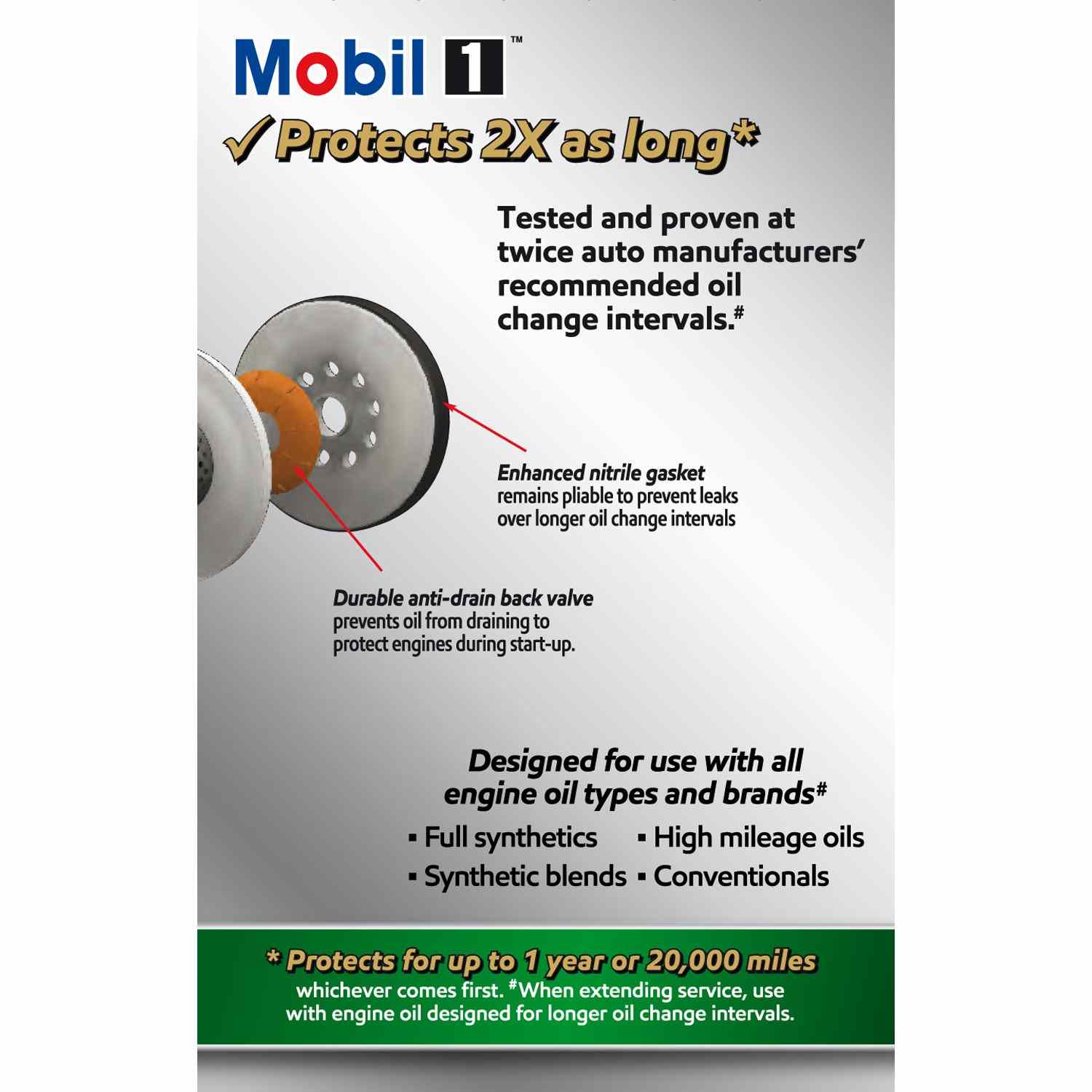 Mobil 1 Engine Oil Filter M1-205A