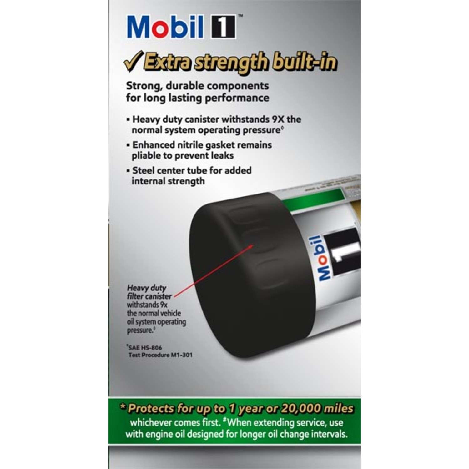 Mobil 1 Extended Perform ance Oil Filter M1-403A MOBM1-403A