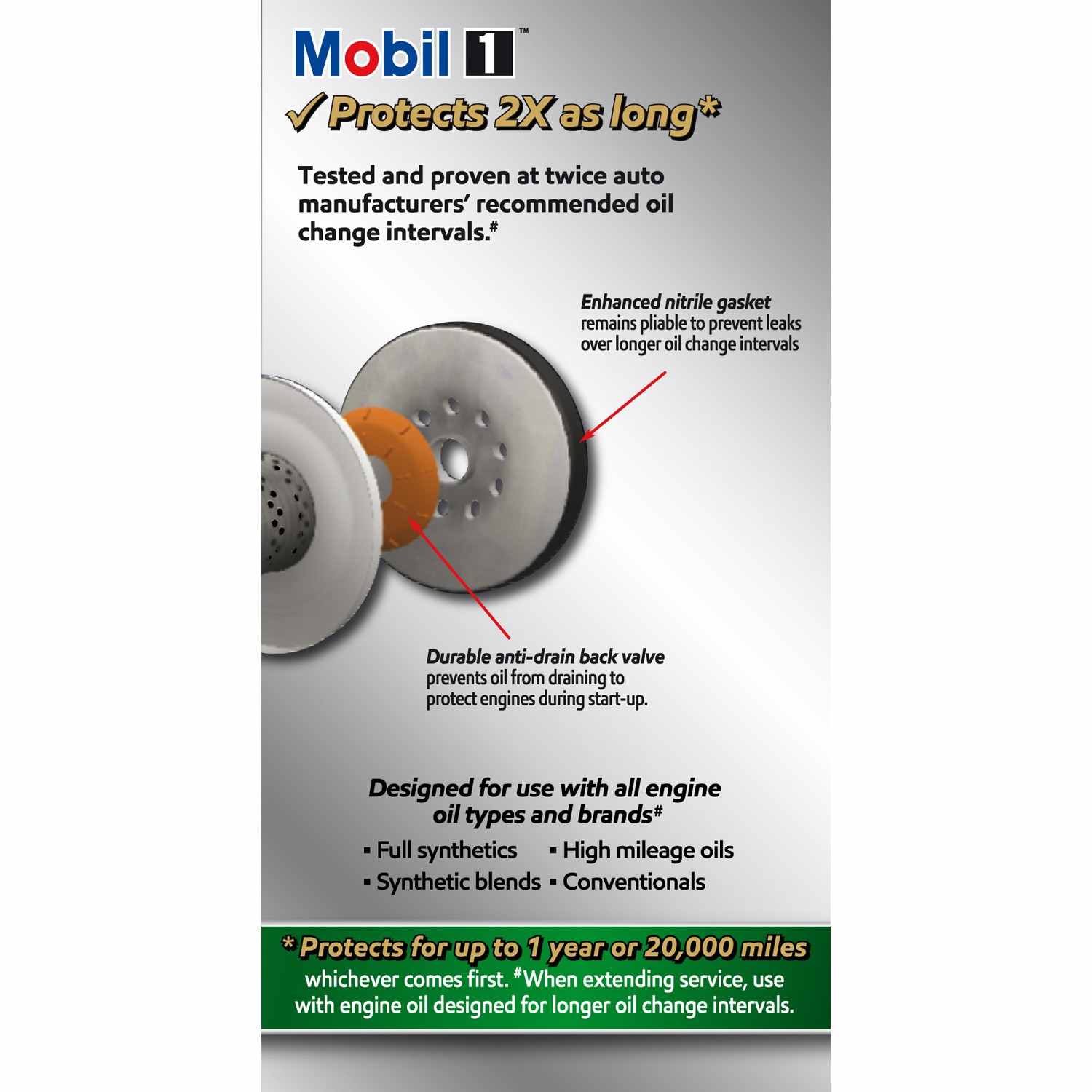 Mobil 1 Engine Oil Filter M1-404A