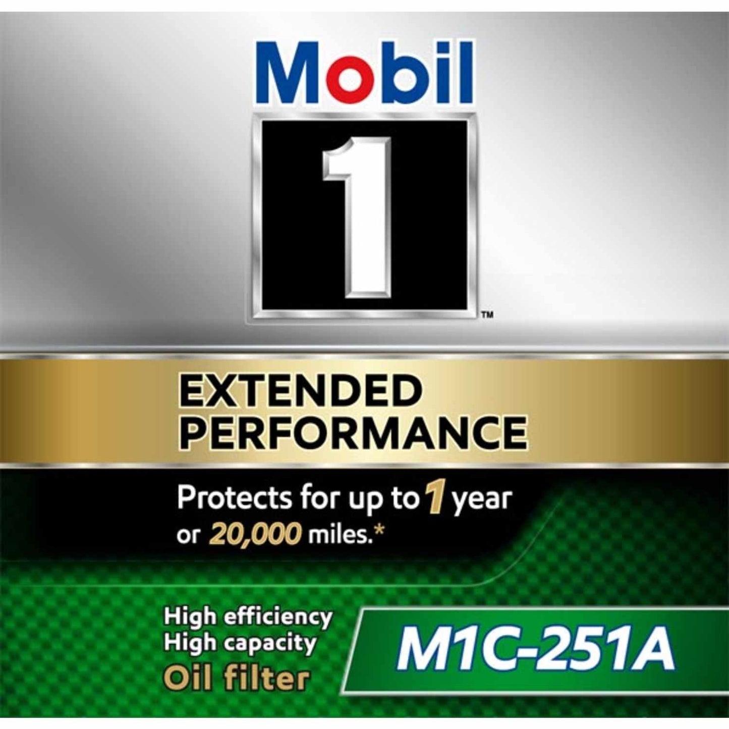 Mobil 1 Oil Filter MOBM1C-251A