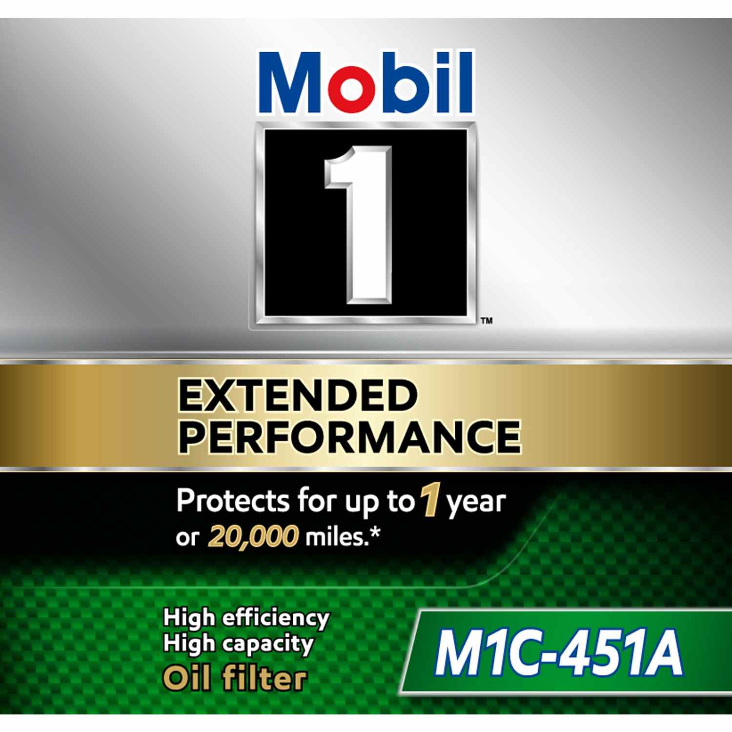 Mobil 1 Engine Oil Filter M1C-451A
