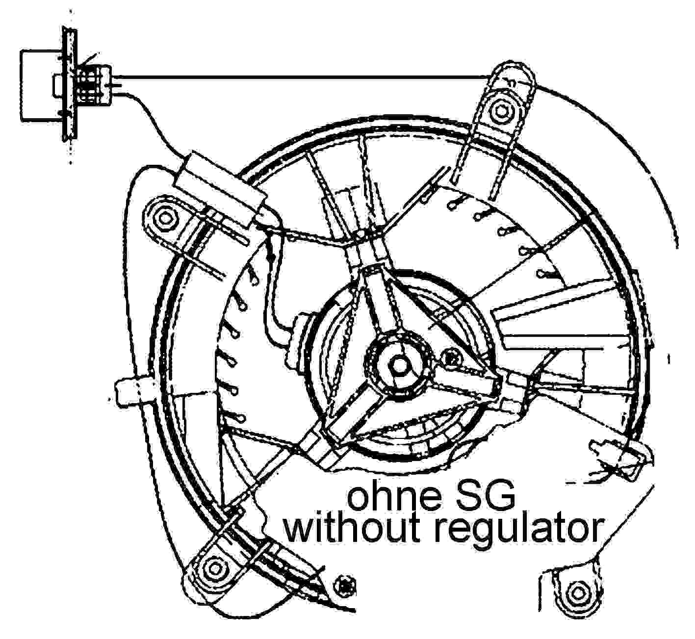 MAHLE Behr HVAC Blower Motor 009159461