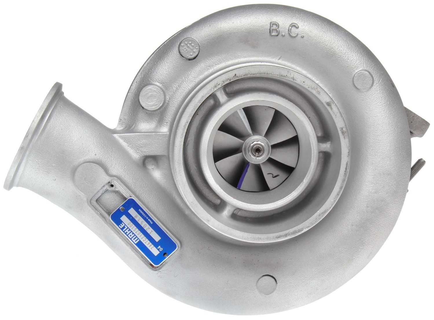 MAHLE Turbocharger  top view frsport 286TC21025100