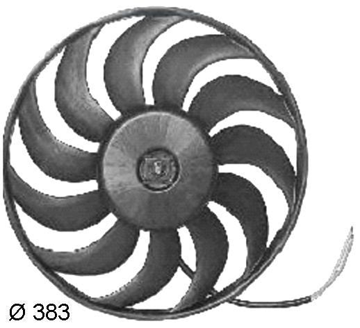 MAHLE Behr Engine Cooling Fan Assembly 351034781