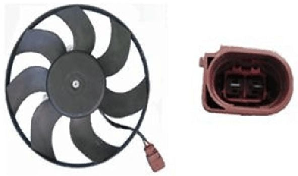 MAHLE Behr A/C Condenser Fan Assembly 351039181