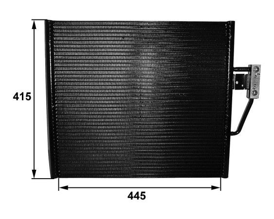 MAHLE Behr A/C Condenser 351300001 main image