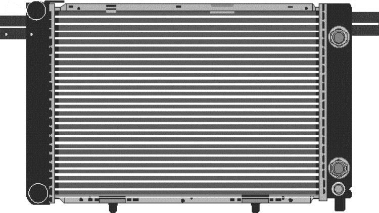 MAHLE Behr Radiator 376711451