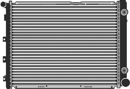 MAHLE Behr Radiator 376712461