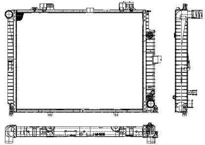 MAHLE Behr Radiator 376712581